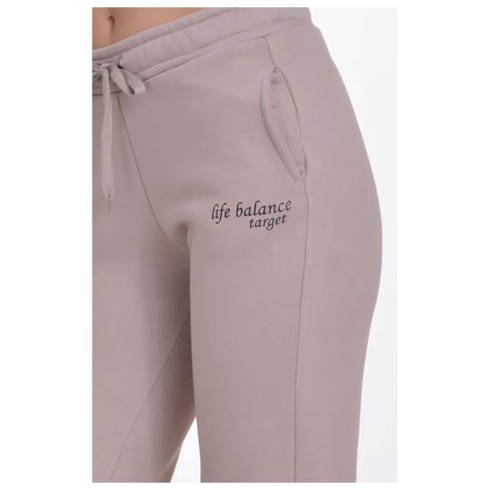 Target Γυναικείο παντελόνι φόρμας Cuffed Pants Fleece "Balance"